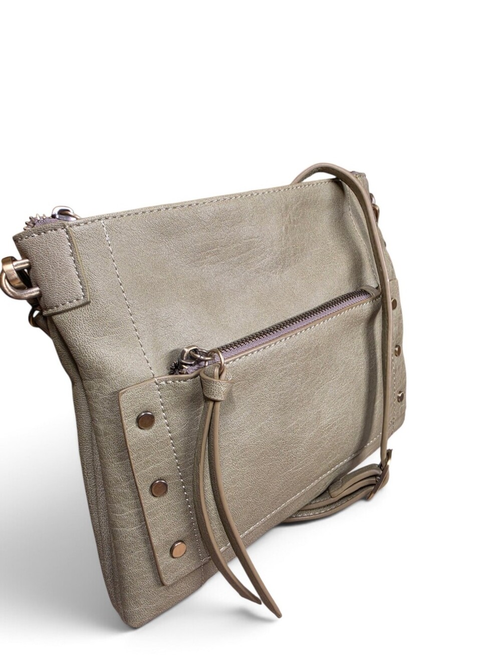 ANTIK KRAFT Savannah Olive Green Crossbody Shoulder Bag - Picture 6 of 13